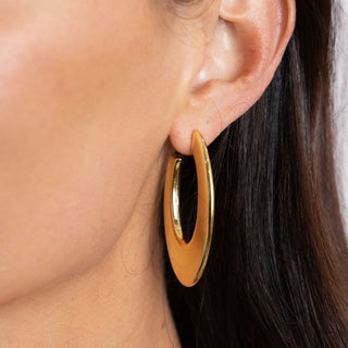 Owen Hoop Large - Boutique Bella BellaEarring