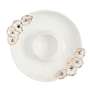 Oyster Chip & Dip Server - Boutique Bella BellaServing Platter