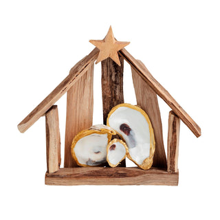 Oyster Nativity - Boutique Bella BellaChristmas Decor