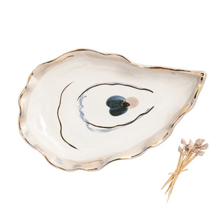 Oyster Platter & Toothpick Set - Boutique Bella BellaServing Platter