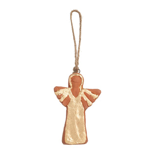 Painted Terracotta Ornaments - Assorted - Boutique Bella BellaChristmas Ornament
