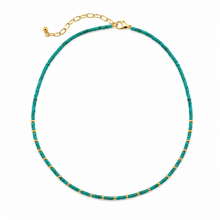 Paloma Turquoise Beaded Necklace - Boutique Bella BellaNecklace