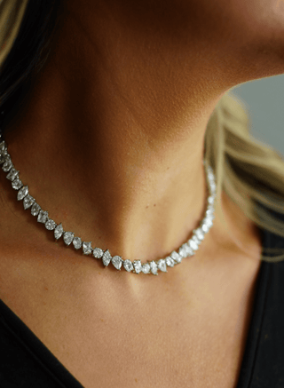 Pamela Tennis Necklace - Boutique Bella BellaNecklace
