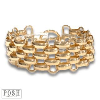 Panther chain bracelet - LC - Boutique Bella BellaBracelets