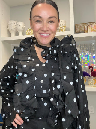 Parisian Dot Tie Set - Boutique Bella BellaSets