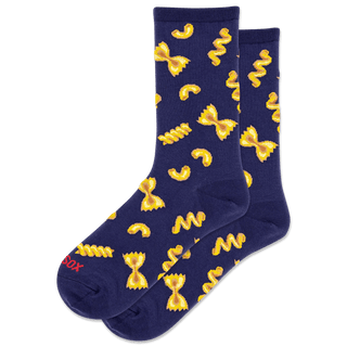Pasta" Cotton Dress Crew Socks - Boutique Bella Bellacrew socks