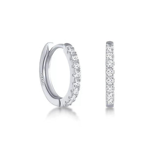 Pave Huggies - Boutique Bella BellaEarring