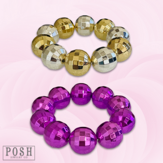 Disco ball bracelet, last call