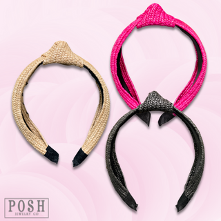 Woven headband, last call