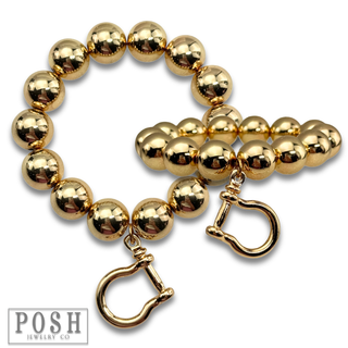 Equestrian charm bracelet