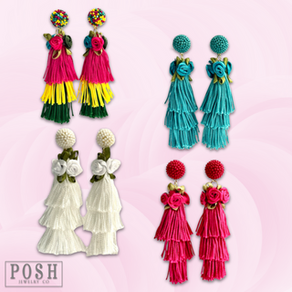 Fiesta fringe earring - LC