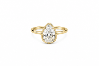Pear Cut Bezel Ring - Boutique Bella BellaRing
