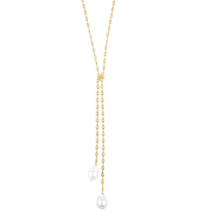 Pearl Bolo Necklace