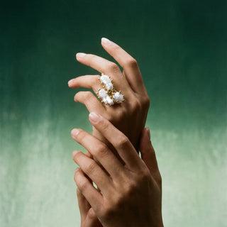 Pearl Constellation Ring - Boutique Bella BellaRing