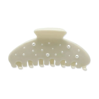 Pearl Hairclip Off White - Boutique Bella BellaHair Clip