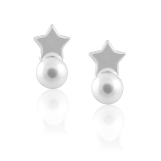 Pearly Star Stud - Boutique Bella BellaEarrings