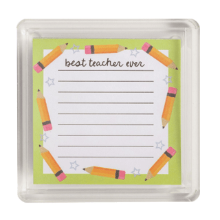 Pencils Teacher Notepad Set - Boutique Bella Bellanote pad