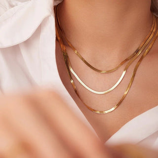 Penelope Multi Layered Chain - Boutique Bella BellaNecklace