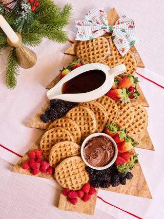 Peppermint Pine Magnetic Fabric Bow - Boutique Bella Bellamagnetic bow