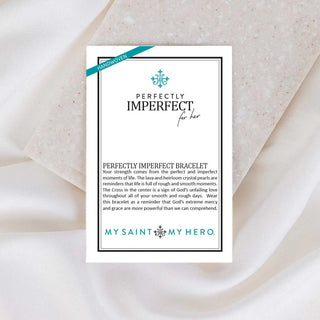Perfectly Imperfect Bracelet My Saint My Hero - Boutique Bella BellaBracelet