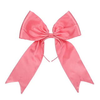 Perfectly Pink Jumbo Bow Headband - Boutique Bella BellaHeadband