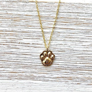 Pet necklace dainty jewelry dog cat gold necklace - Boutique Bella BellaNecklace