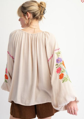 Petal Bloom Blouse - Boutique Bella BellaTOP