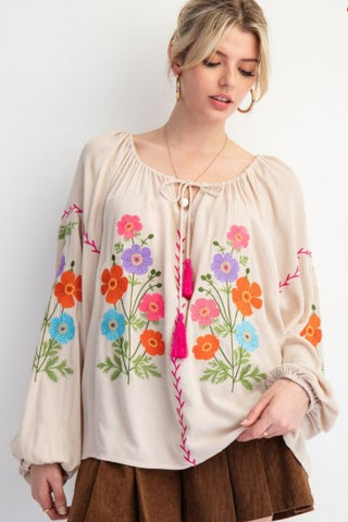 Petal Bloom Blouse - Boutique Bella BellaTOP