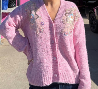 Petal Kiss Cardigan - Boutique Bella Bellacardigan