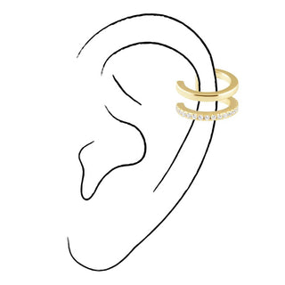 Phoenix Double Ear Cuff - Boutique Bella BellaEarring