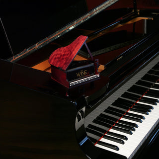 Piano Shaped Whiskey Wine Decanter 25OZ Pianist Instrument Unique Decanter Set With Beautiful Gift B