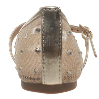 Pierre Dumas FAYE-2 Mary Janes - Gold - Boutique Bella BellaShoes