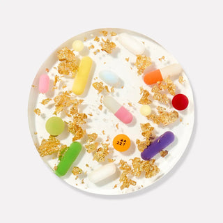 Pills & Goid Coasters - Boxed Set of 4 - Boutique Bella BellaCoasters