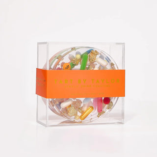 Pills & Goid Coasters - Boxed Set of 4 - Boutique Bella BellaCoasters