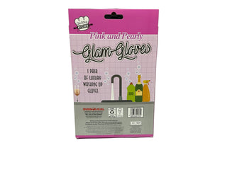 Pink and Pearly Kitchen Cleaning Gloves - Boutique Bella BellaKitchen Gloves