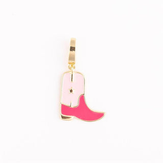 Pink Boot Luxe Charm - Boutique Bella Bellaluxe charm