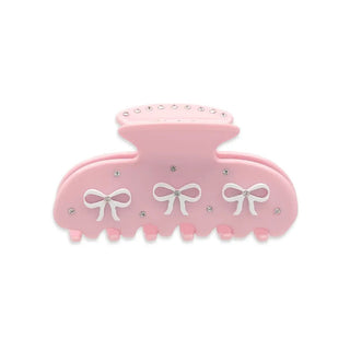Pink Bow Hair Clip - Boutique Bella BellaHair Clip