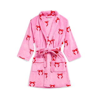 Pink Bow Robe - Boutique Bella BellaRobe