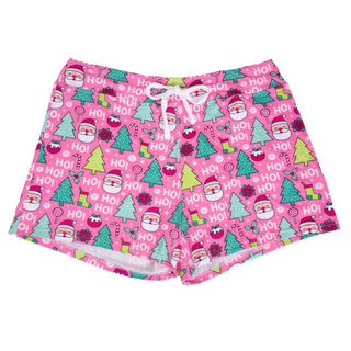 Pink Christmas Pajama Shorts - Boutique Bella Bellapajama shorts