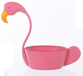 Pink Flamingo Container - Boutique Bella Bellaplanter