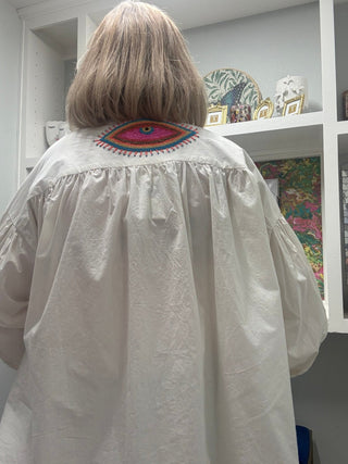 Pink Gaze Paris Blouse - Boutique Bella BellaBlouse