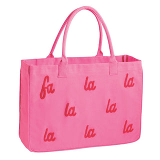 Pink Holiday Boucle Tote - Boutique Bella BellaTote Bag