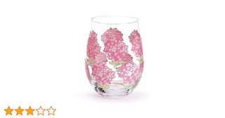 Pink Hydrangea Stemless Wine Glass - Boutique Bella Bellastemless wine glass