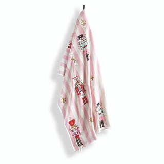 Pink Peppermint Nutcracker Luxe Blanket - Boutique Bella BellaThrow Blanket