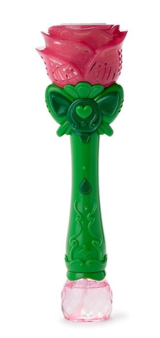 Pink Rose LED Illuminating Bubble Wand Blower with Refillable Bottle and Solution in Gift Box - Boutique Bella Bellabubble wand