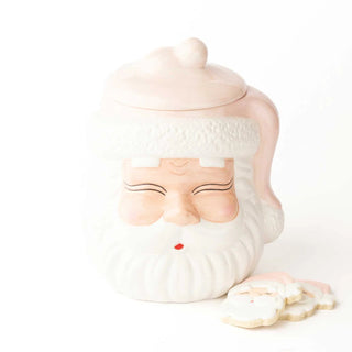 Pink Santa Cookie Jar - Boutique Bella BellaCookie Jar