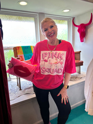 Pink Squad Tee - Boutique Bella BellaT-shirt