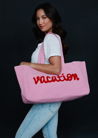 Pink Vacation Tote - Boutique Bella BellaTote Bag