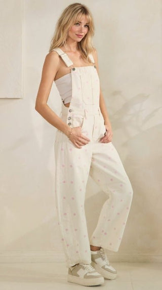 Pink Wink Denim Overalls - Boutique Bella BellaOveralls