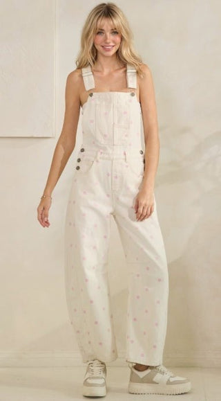 Pink Wink Denim Overalls - Boutique Bella BellaOveralls
